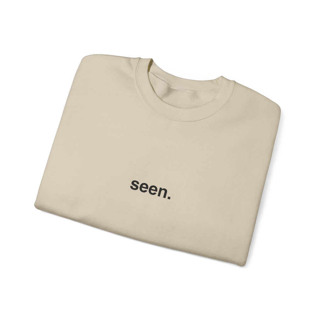 Sweatshirt "seen"