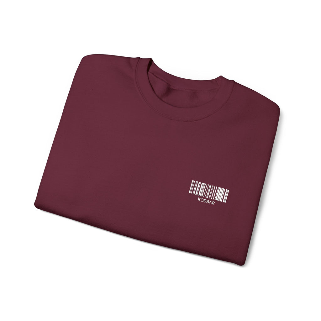 Sweatshirt signature "KODBAR" brodé