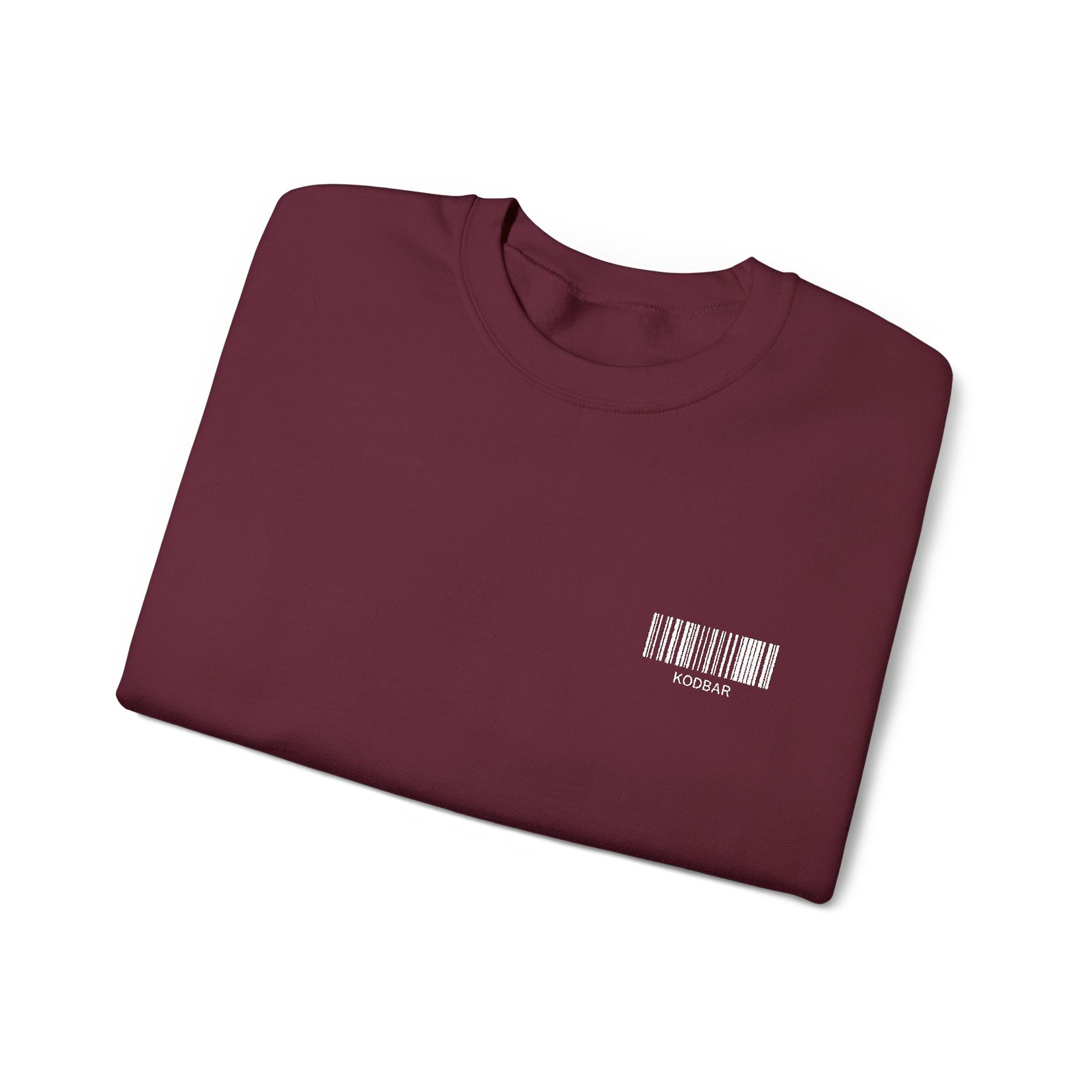 Sweatshirt signature "KODBAR" brodé
