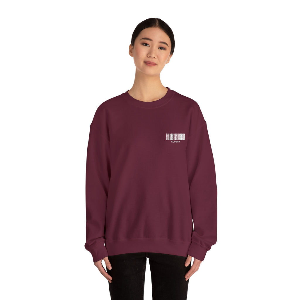 Sweatshirt signature "KODBAR" brodé