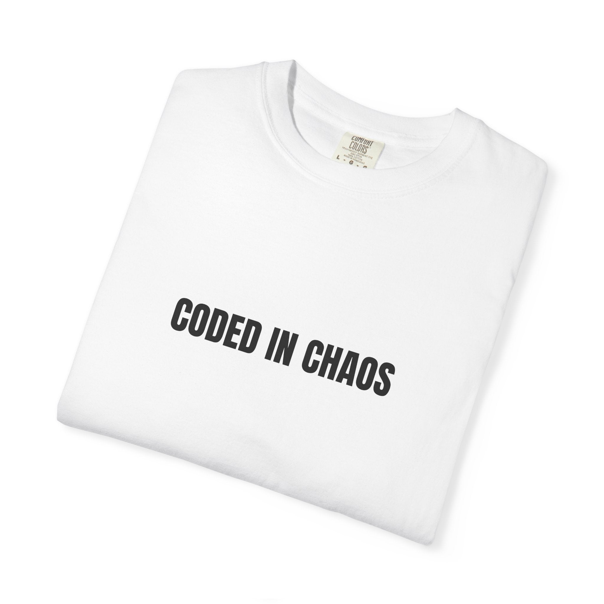 T-shirt "Coded in Chaos"