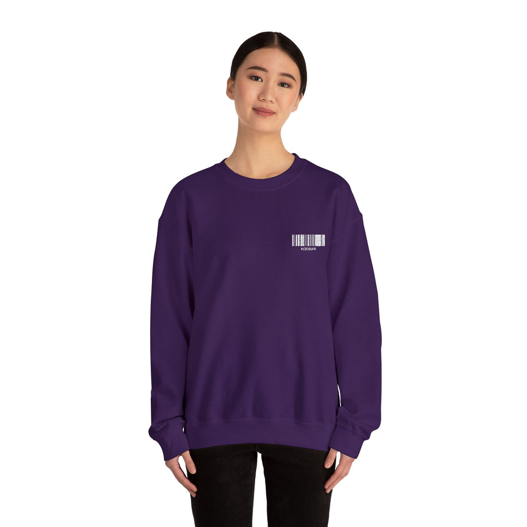 Sweatshirt signature "KODBAR" brodé