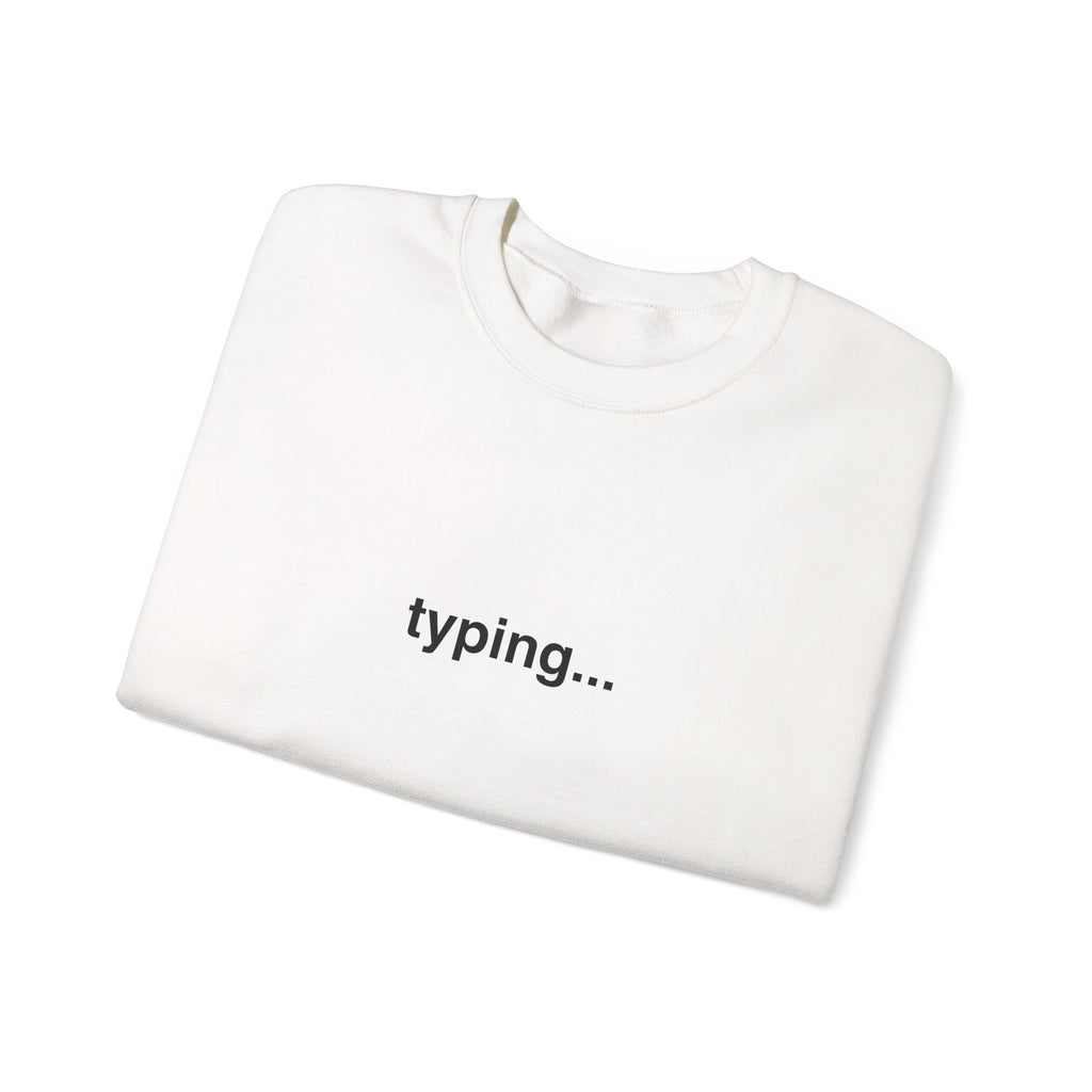 Sweatshirt "typing"