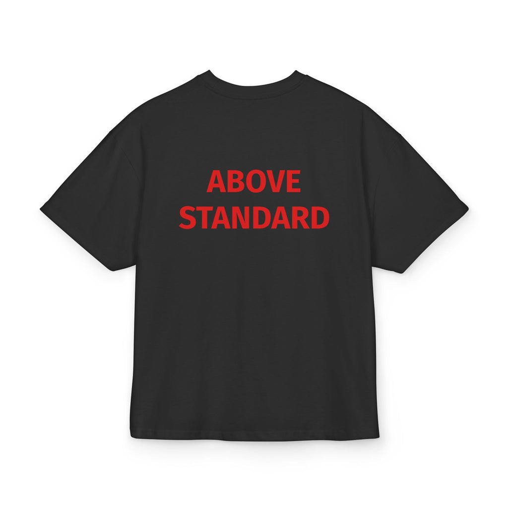 T-shirt unisex oversize "Above Standard"