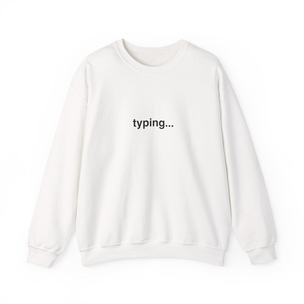 Sweatshirt "typing"