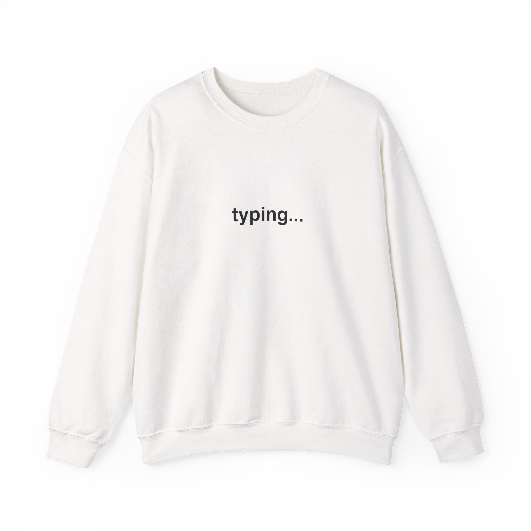 Sweatshirt "typing"