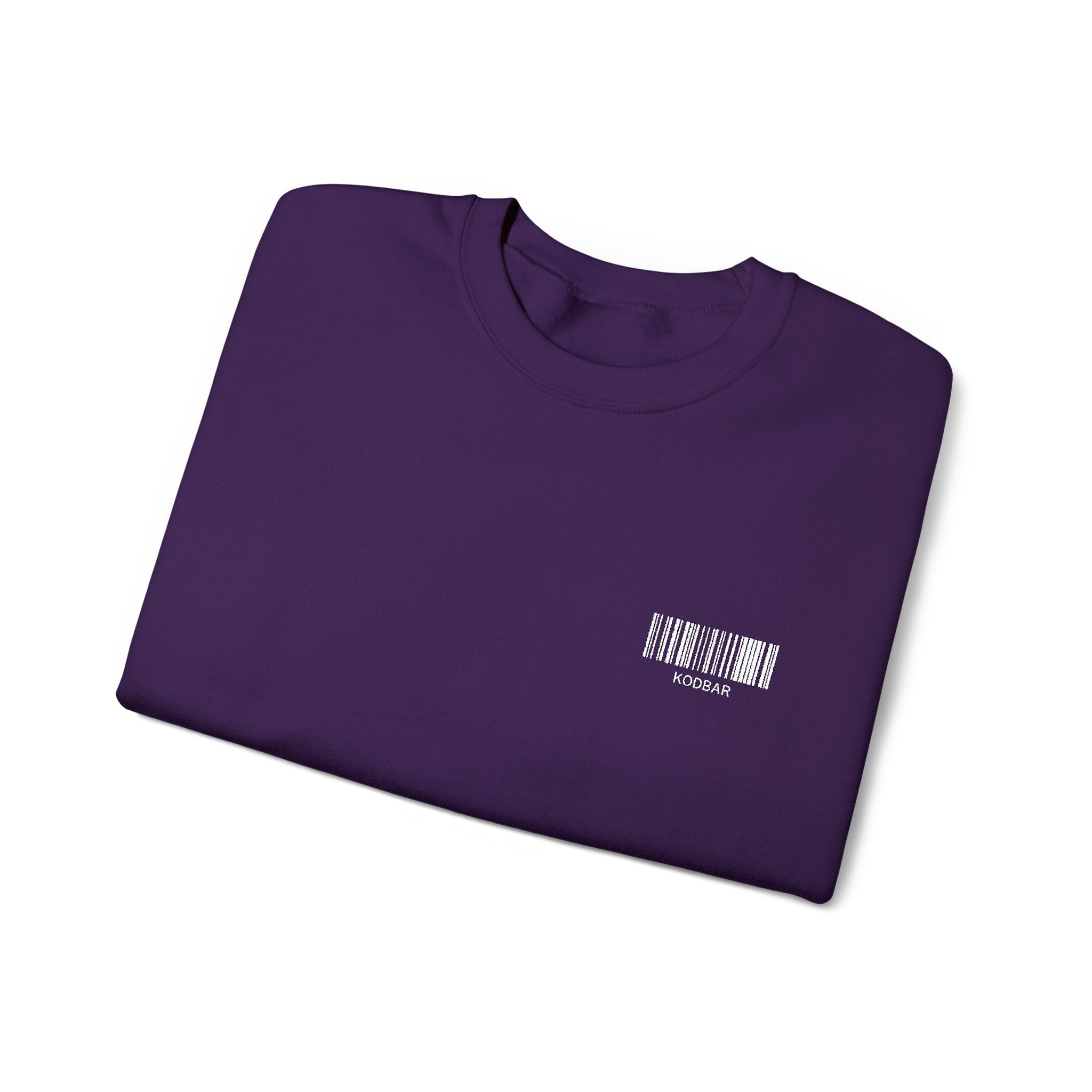 Sweatshirt signature "KODBAR" brodé