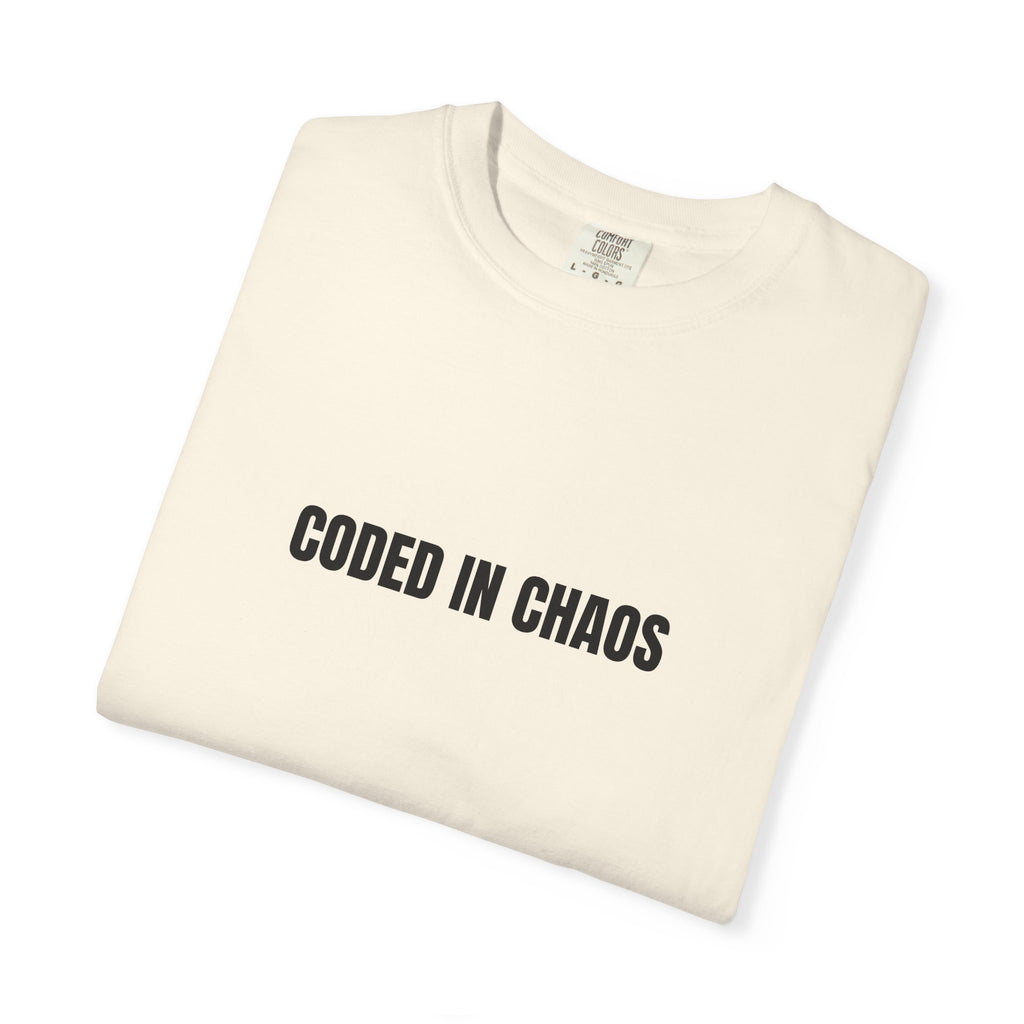 T-shirt "Coded in Chaos"