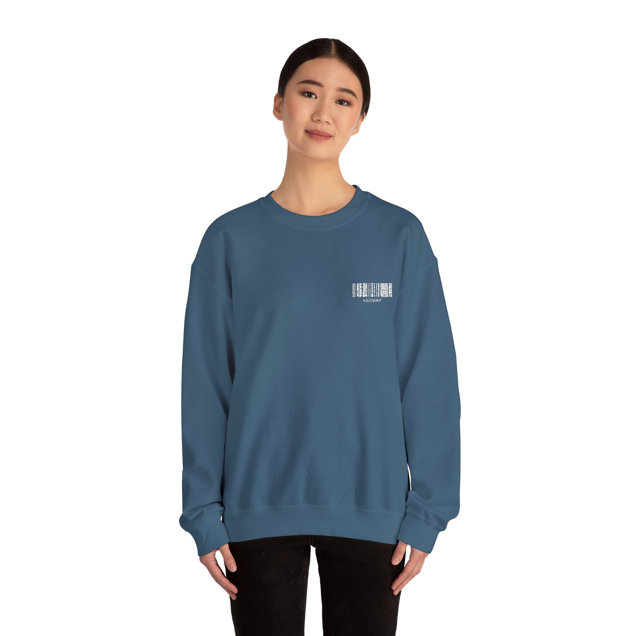 Sweatshirt signature "KODBAR" brodé