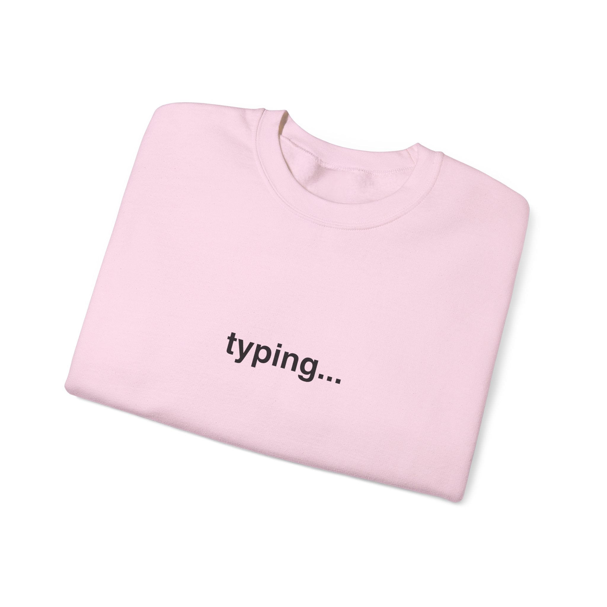 Sweatshirt "typing"