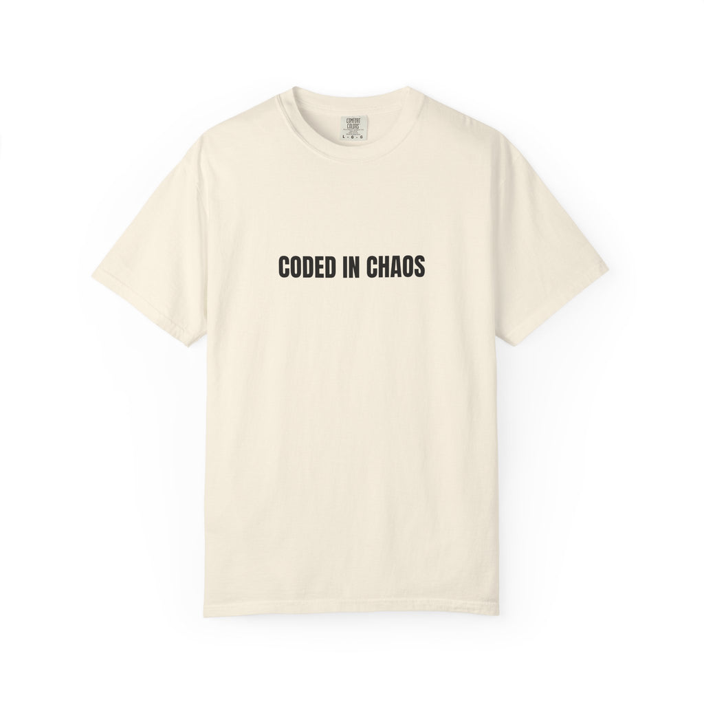 T-shirt "Coded in Chaos"