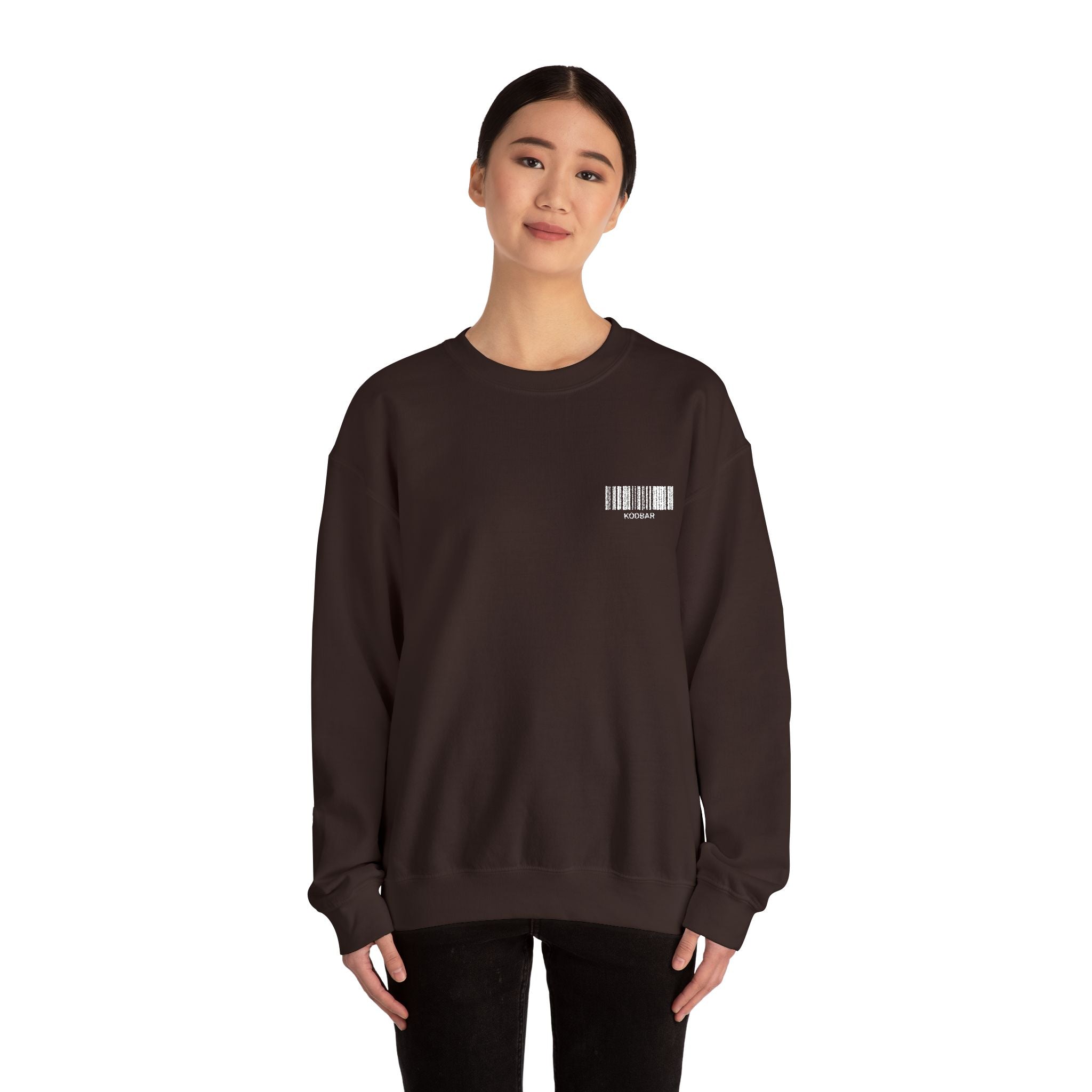 Sweatshirt signature "KODBAR" brodé