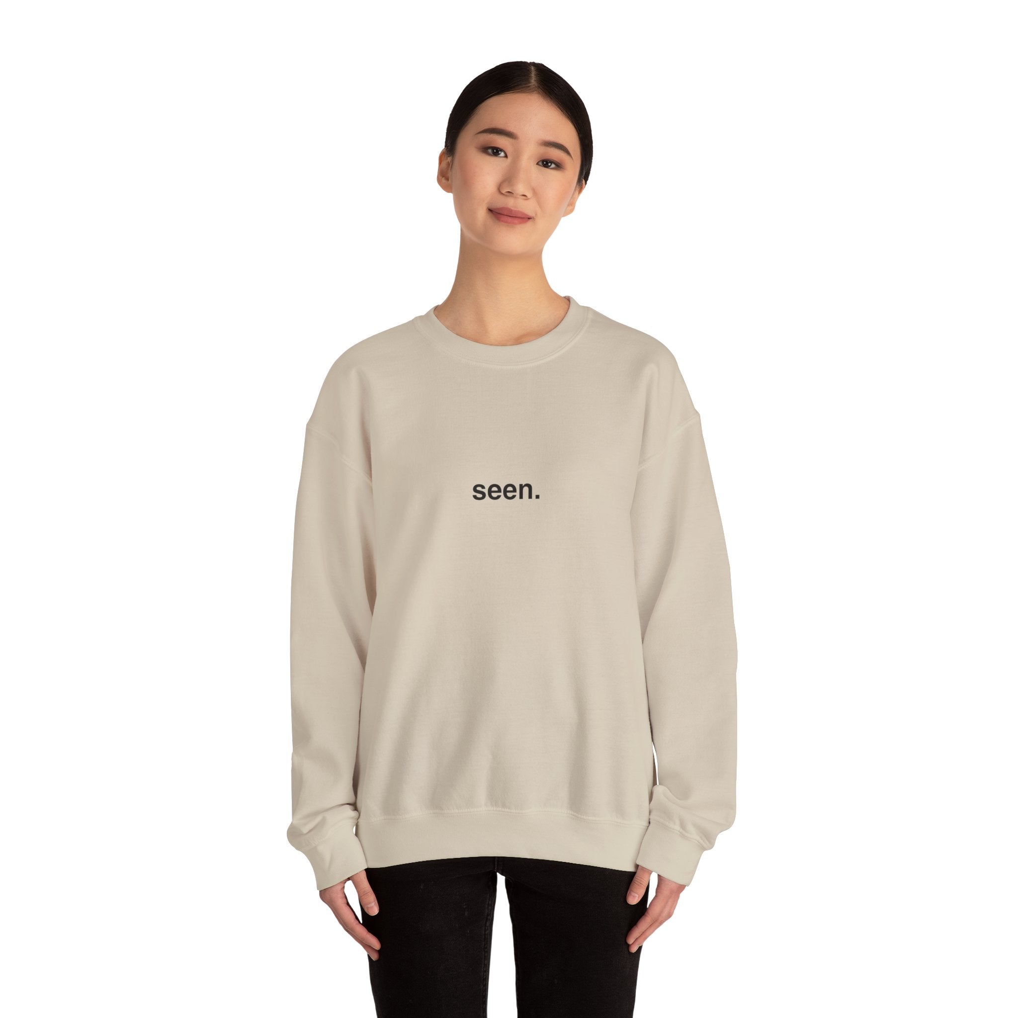 Sweatshirt "seen"