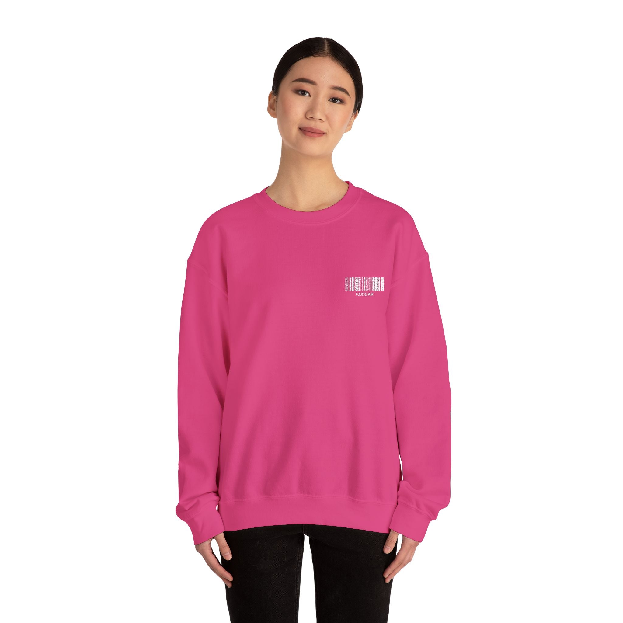 Sweatshirt signature "KODBAR" brodé
