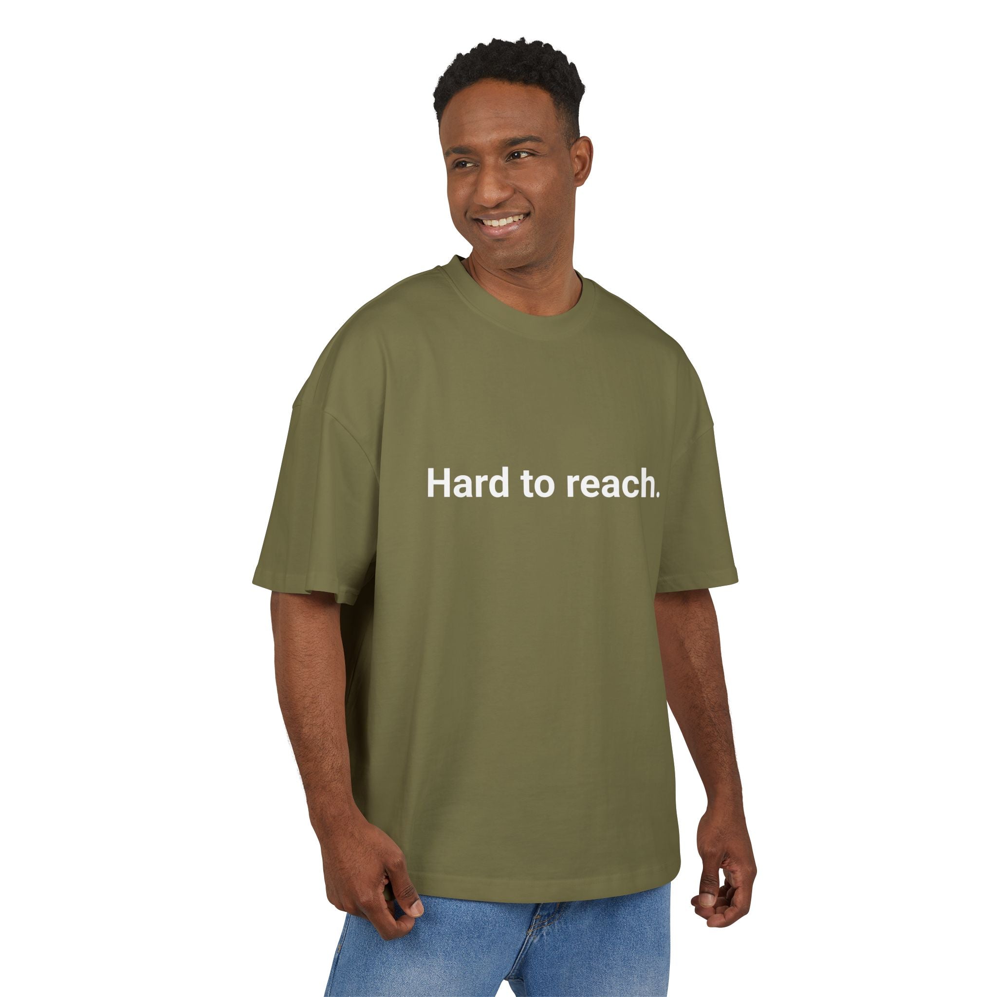 T-shirt unisex oversize "Hard to reach"